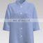 Hot Popular 70% Cotton 30% Linen Yarn Dyed Chambray With Color Dots Fabric for Shirt