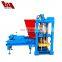 interlocking concrete block machine/ hydraulic brick press machine/ concrete block molding machine QT4-25BH