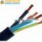 Rubber Battery Cable Flex Electrical Silicone Epr Double Rubber Sheathed Flat Cable Rubber Insulated Cable