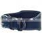 Professional design logo printed  leather weight lifting belt