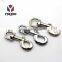 Quality Assuredc Stainless Steel Eye Snap Hook Hardware Metal Ring Swivel Snap Hook Buckles