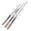 winter cold weather outdoor ice fishing rod for resale short mini rod 55cm 65cm 75cm