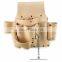 High Quality 8-Pocket Leather Electrician's Tool Pouch Bag Durable Portable Tool Belt Bag