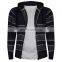 Zipper Custom New Design Private Label Nylon Reflective Stripe 2 Piece Sets Zipper Jogging Tracksuit For Men SetFor Men