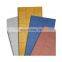 Polyurethane foam metal insulation board sandwich panels Carved Texture Great Wall Series exterior wall panels