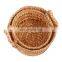 Natural Water Hyacinth Multi Weave Laundry Tote Basket