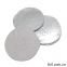 Pre-Cut Perforated Round Roll Hookah Aluminum Foil Carton Box Silver White