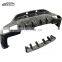 C253 GLC Coupe Topcar Style High Quality Forged Carbon Rear Diffuser Rear Bumper Splitter For Benz GLC200 GLC260 GLC300 COUPE