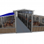 Steel Structure Cow/Sheep/Horse Shed Prefab Steel Farm Building Horse Barn Cow House Design