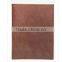Antique cow leather passport holder / genuine leather passport case