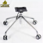 Four-Star Swivel Chair Base Newest Height Adjustable Chrome Sofa Legs Home Office Workshop Hospital Laundry Versatile Table Use