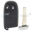 FCC M3N-40821302 Smart key 3 button 434mhz 4A chip for 2015-2021 Jeep compass with SIP22 key blade