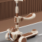 New Children's Scooter Folding Scooter Children can sit on it Folding Scooter Cartoon Windmill Airplane Skateboard（Wechat:13510231336）