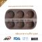 Hot Sale Gift Promotional 6 Cup Cake Mould BPA Free Silicone Cake Pan                        
                                                Quality Choice