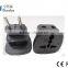 CE ROHS Approved Topgrade EU Europe Type C to Universal AU US UK EU Plug Travel Adapter With Safety Shutter
