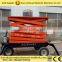 self propelled scissor lift , Mobile scissor lift platform , work platform