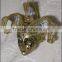 handprint decron pendant rhinestone mask