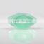 Wholesale Price Synthetic Light Green Star Shape Glass Gemstone