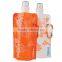 hot sale brand collapsible water bottle with carabiner