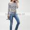 New Arrival Sexy Women's Denim Jeans Girls Distressed Jeggings Ladies Stretch Pencil Pants