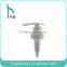28MM 410 400 415 Transparent blue Made in China Plastic Left-Right structure lotion pump