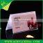Transparent acrylic table card/perspex display stand/PMMA Meeting cards