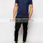 tight cotton short sleeves O-collar men casual t-shirt OEM service