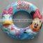 Cheap pvc inflatable custom swimming ring with logo printing