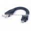 Wholesale micro usb cable/new arrival short bendy micro usb cable for samsung
