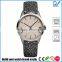 Polished 316L Stainless Steel Case Sapphire Lenses Waterproof 3ATM Stainless Steel Watch