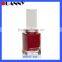Empty Clear Square Nail Polish Bottle Packaging,Empty Clear Square Bottle