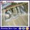3d Halo Illuminated Sign Custom Back Halo Lit Mirror Steel Letters