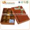 Custom Candy Box Exquisite Paper Chocolate Box With Divider
