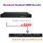 Network HD Broadcast and IPTV Streaming Encoder with 2xASI Mux,4x hdmi encoding,2x ASI output per Module,3 Module per Chassis