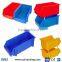 Stackable Plastic Bin For Warehouse Parts Storage System