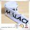 1.5inch gold color fylfot logo custom boxer elastic waistband