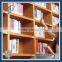 Double-Faced Library Rack By Solid Wood Supplier