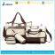 Factory sale mum travel bag set nylon beach bag set