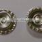 Coat Use Twin Prong Ring Snap Button