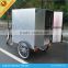 500W three wheel Electric Cargo tricycle with full hard top
