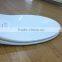 Super slim WC toilet seat cover with two push button quick release and soft close made in China