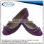 Direct factory manufacture sweet ballerina shoes/foldable ballerina shoes