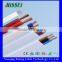 2cores transparent flat SPEAKER CABLE colorful cable Ribbon cable