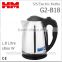 1.5L / 1.8L Colorful Stainless Steel Electric Kettle G2-B18 ( Hot Red) CE Approval