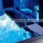 K-602 US Acrylic whirlpool massage bathtub, Indoor white tub with pillow shower light, color change cheap whirlpool bathtub                        
                                                Quality Choice