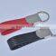 2016 exhibiton new and unique blank pu leather key chain for sales