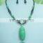 Top quality stylish newest statement briolette bib necklace