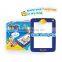 Battery charge blue soft lighting LED drawing tablet for kids