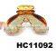 fashion crystal plastic hair claw clip stock lot
