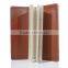 Ultra-thin leather business card holder
